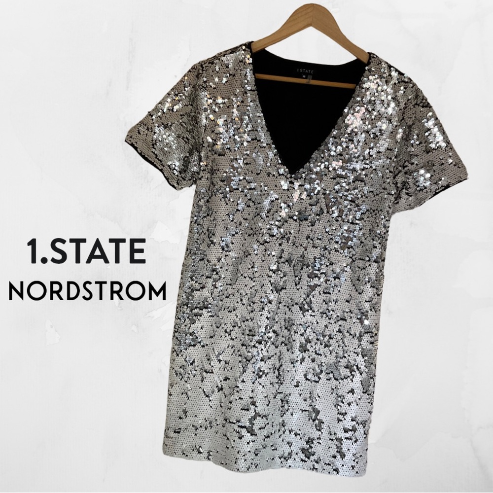 Sequin Cocktail Dress by 1.State